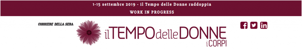 Il tempo delle donne 2019